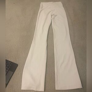 Brushed Softstreme Ribbed Zip Flared Pant 32.5"